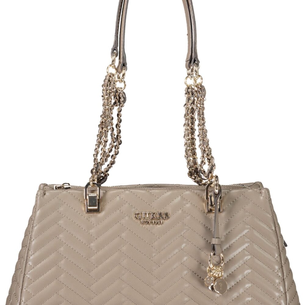GUESS JEANS BORSA DONNA MARRONE
