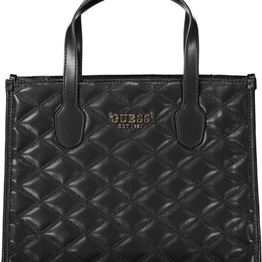 GUESS JEANS BORSA DONNA NERO