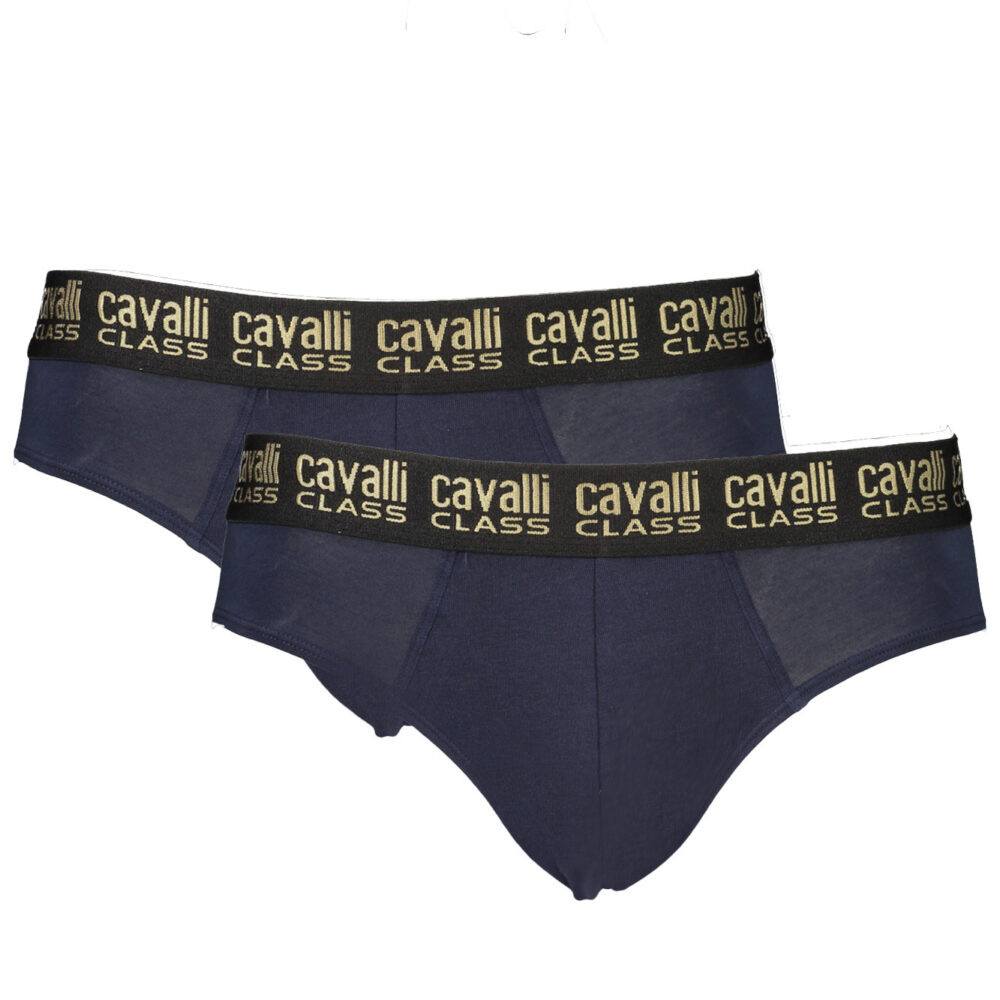 CAVALLI CLASS SLIP UOMO BLU