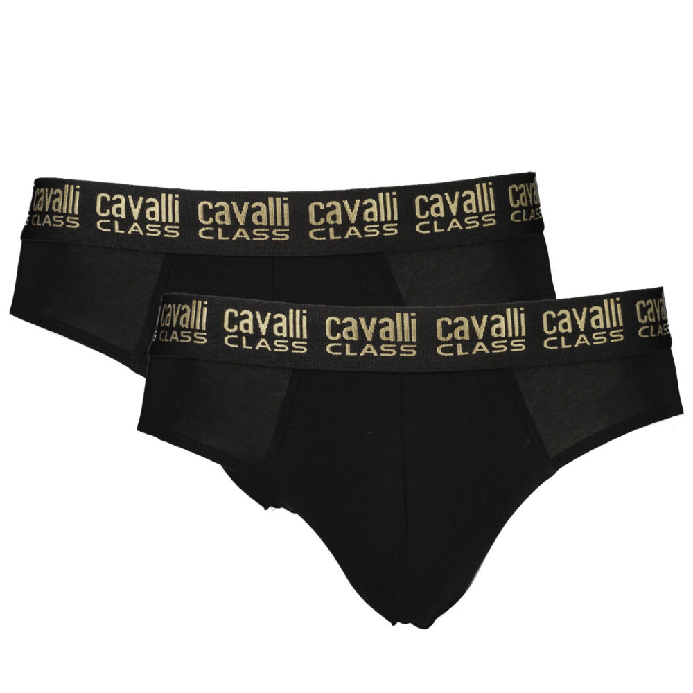 CAVALLI CLASS SLIP UOMO NERO