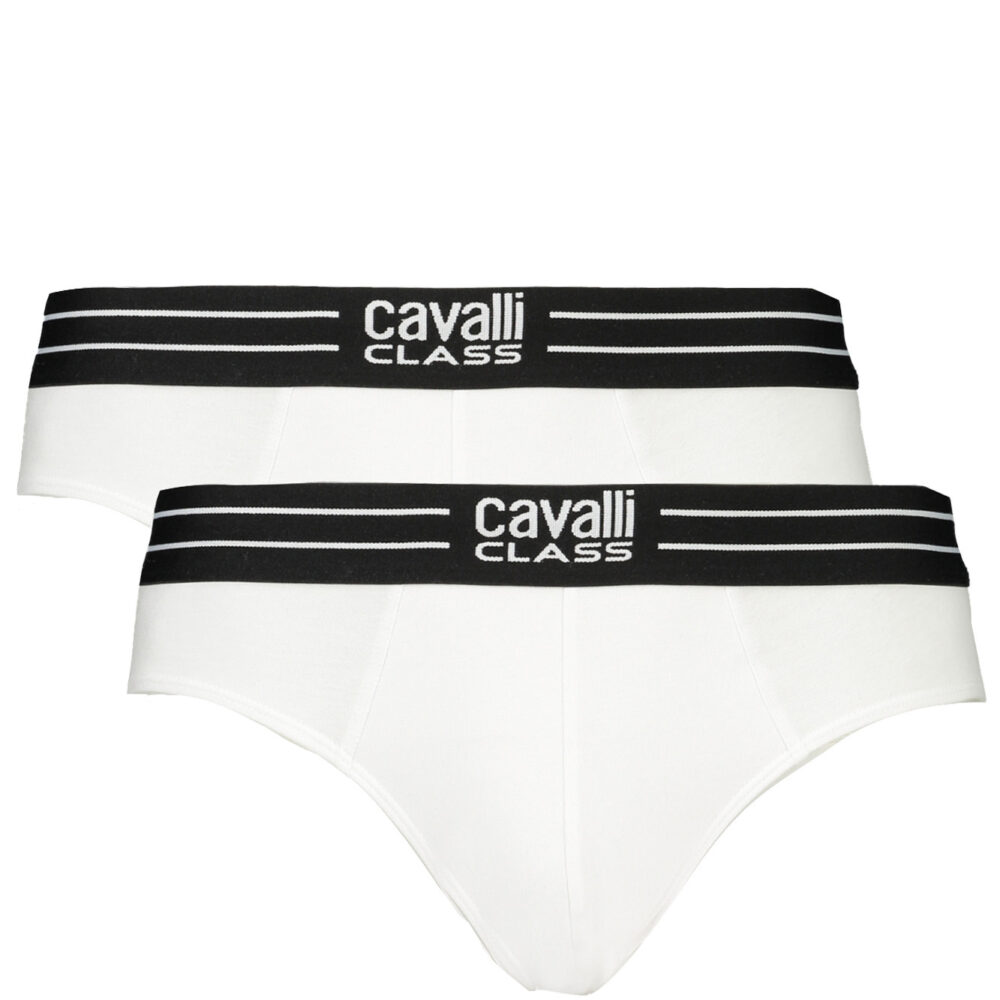 CAVALLI CLASS SLIP UOMO BIANCO