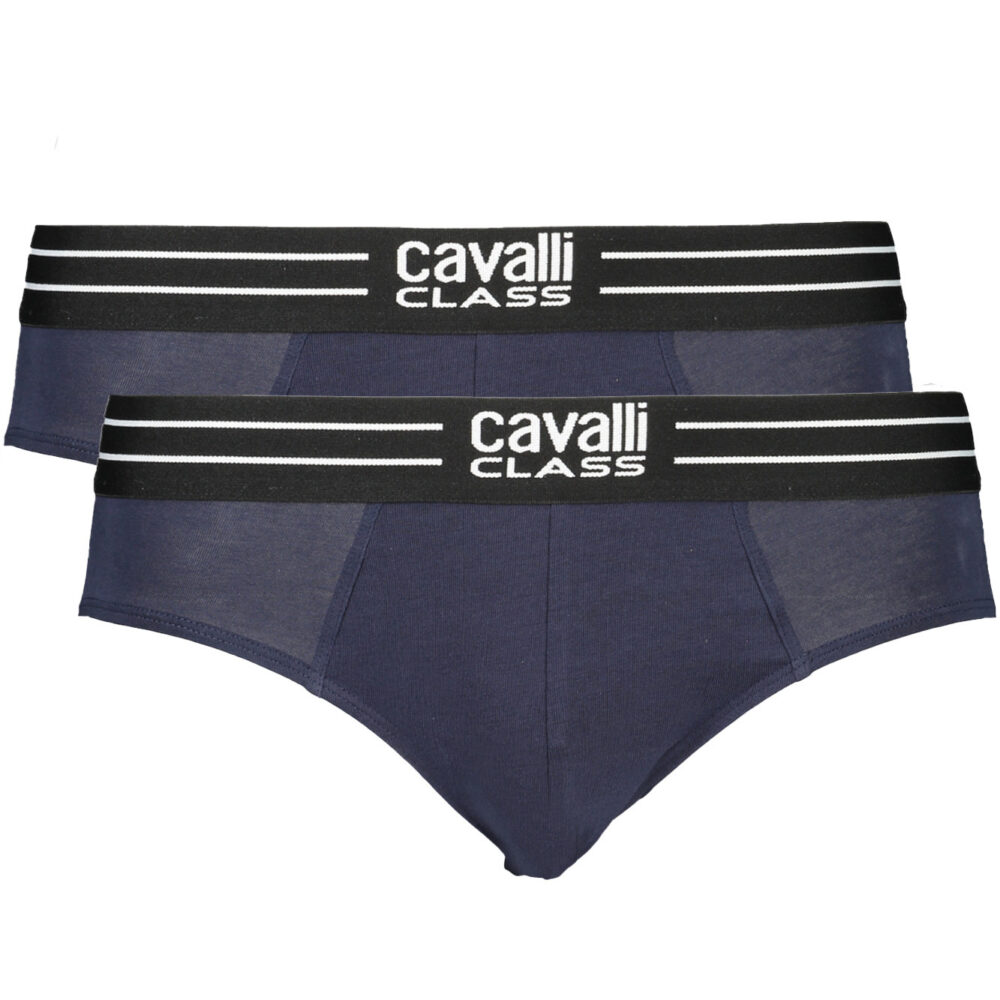 CAVALLI CLASS SLIP UOMO BLU