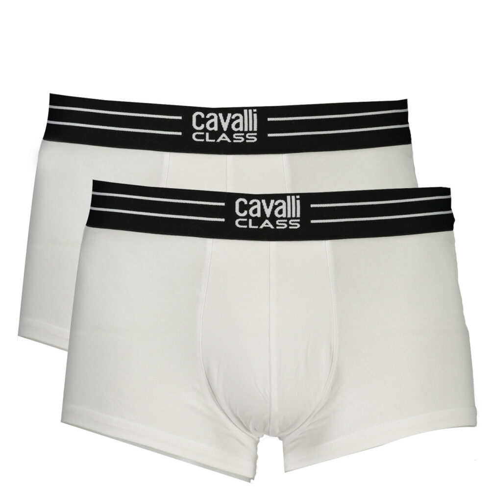 CAVALLI CLASS BOXER UOMO BIANCO