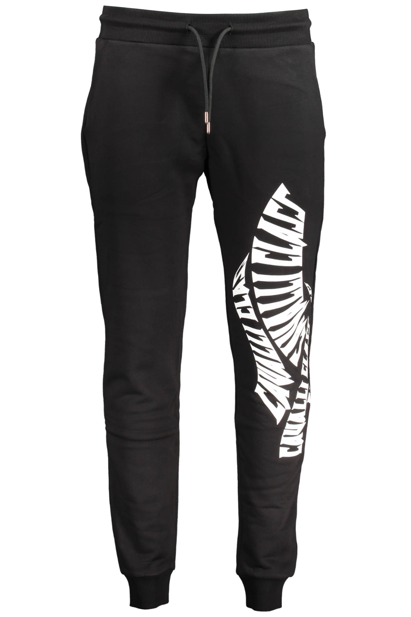 CAVALLI CLASS PANTALONE UOMO NERO
