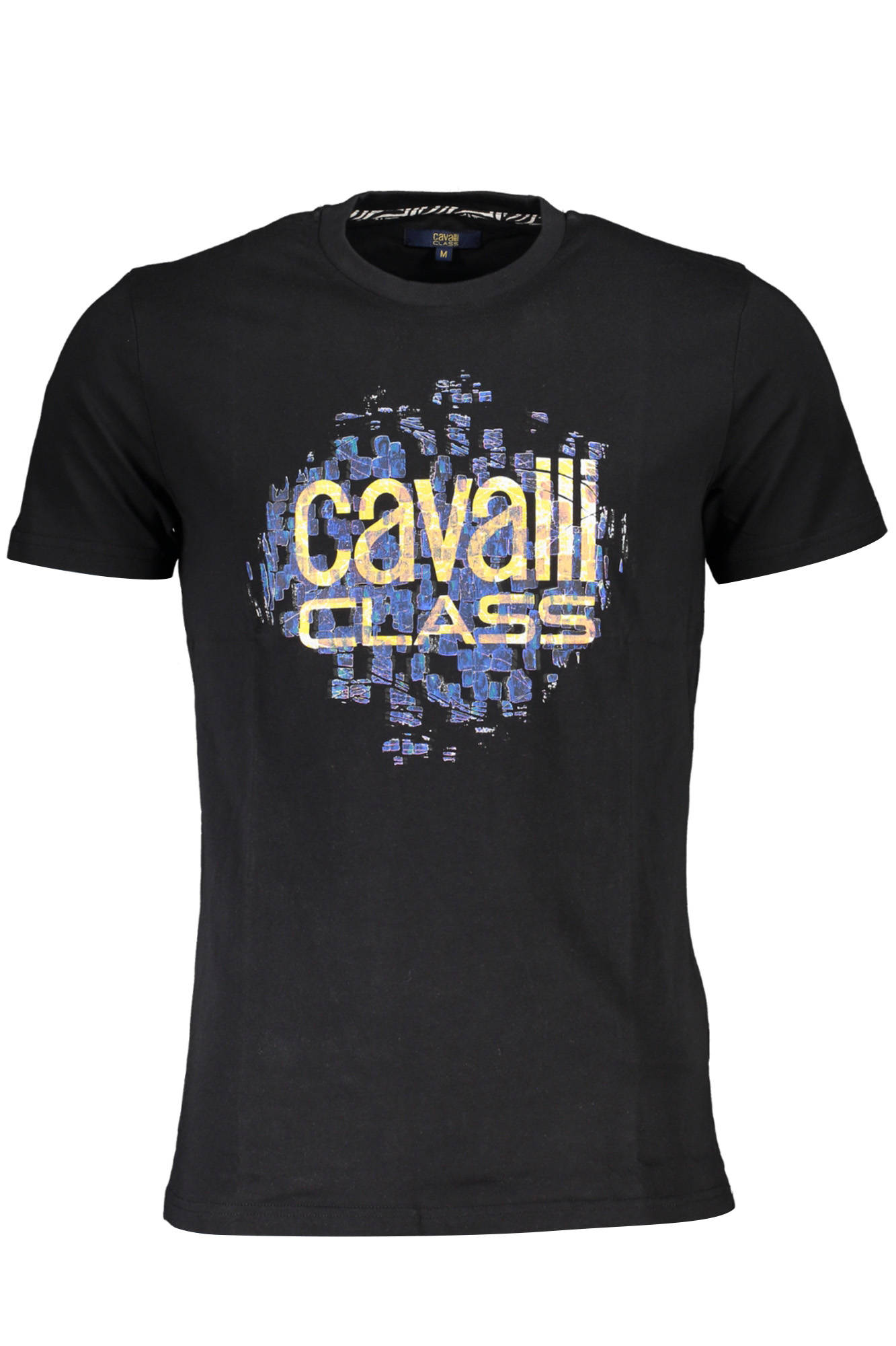 CAVALLI CLASS T-SHIRT MANICHE CORTE UOMO NERO