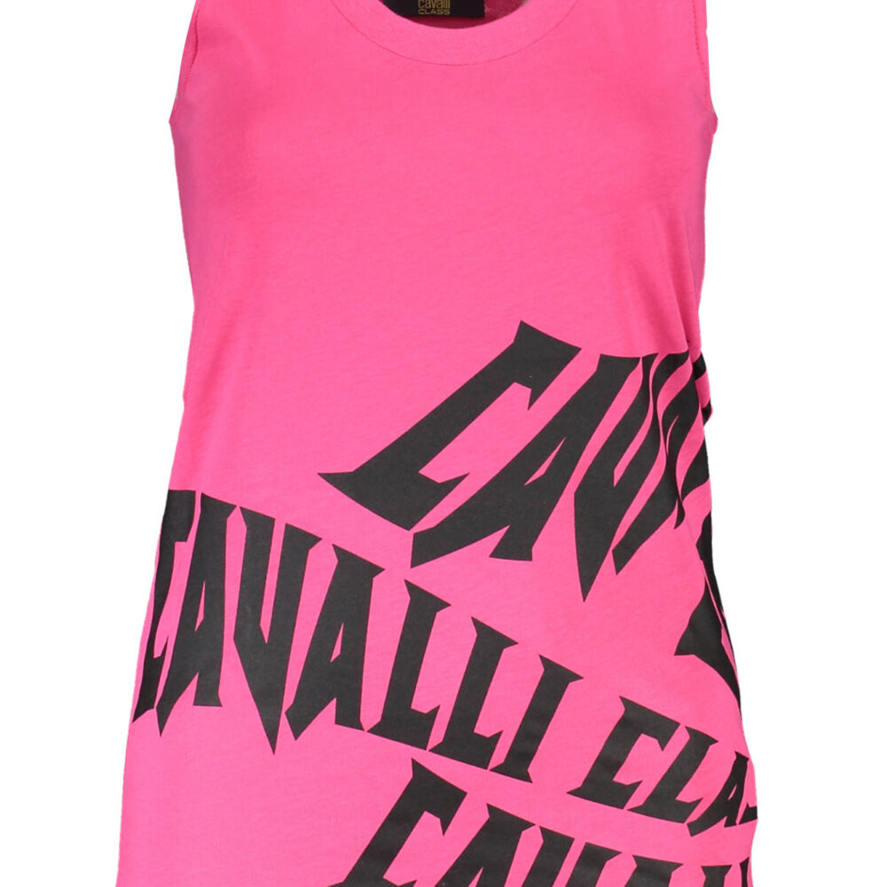 CAVALLI CLASS CANOTTA DONNA ROSA