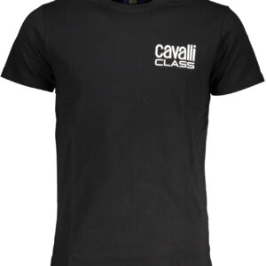 CAVALLI CLASS T-SHIRT MANICHE CORTE UOMO NERO