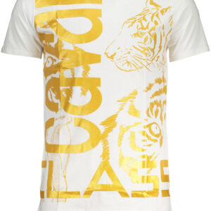 CAVALLI CLASS T-SHIRT MANICHE CORTE UOMO BIANCO