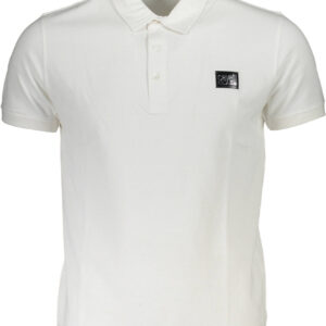 CAVALLI CLASS POLO MANICHE CORTE UOMO BIANCO