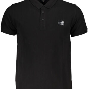 CAVALLI CLASS POLO MANICHE CORTE UOMO NERO