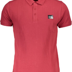 CAVALLI CLASS POLO MANICHE CORTE UOMO ROSSO