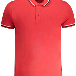 CAVALLI CLASS POLO MANICHE CORTE UOMO ROSSO