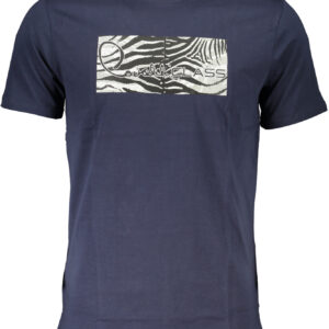 CAVALLI CLASS T-SHIRT MANICHE CORTE UOMO BLU