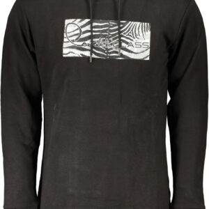 CAVALLI CLASS FELPA SENZA ZIP UOMO NERO