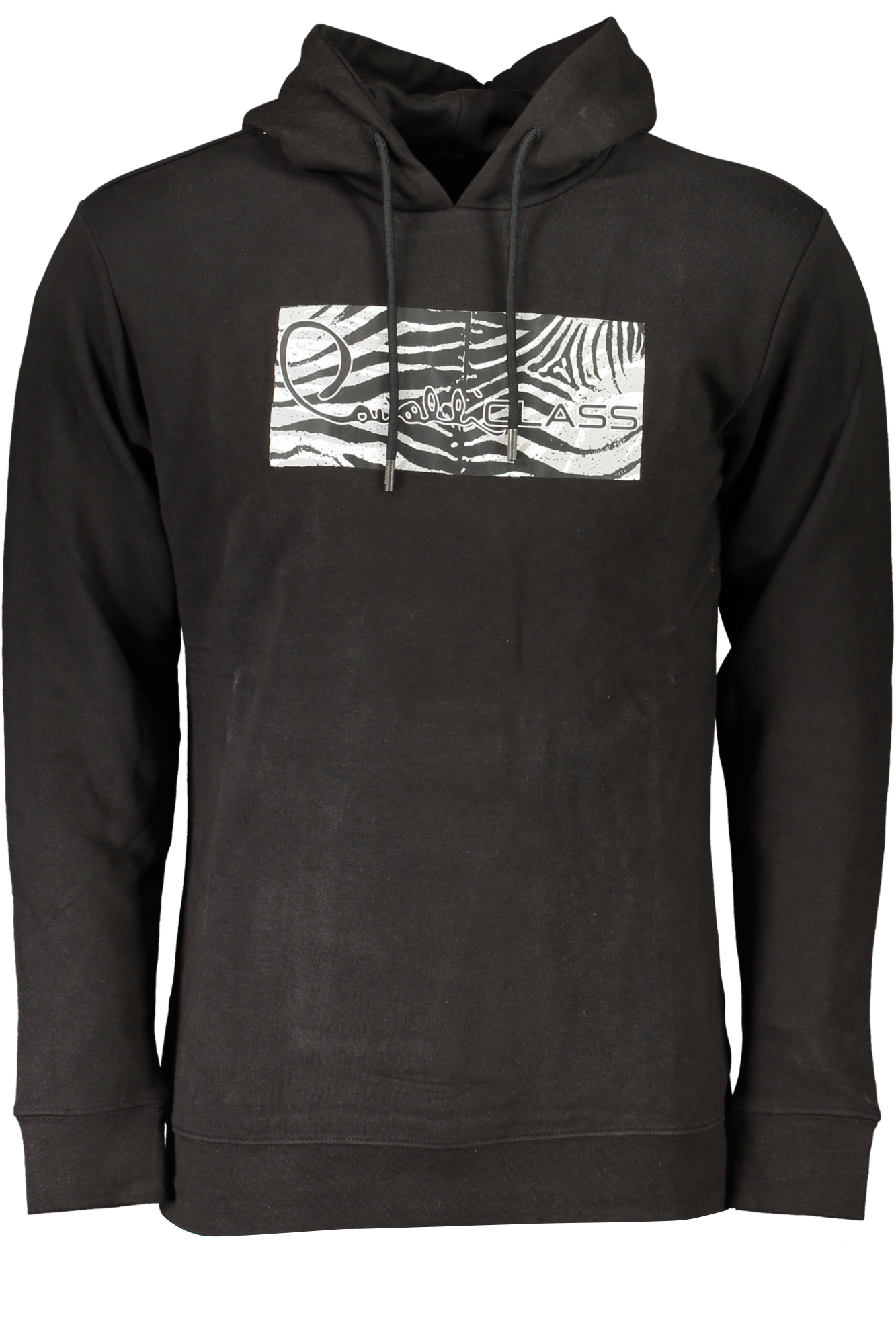 CAVALLI CLASS FELPA SENZA ZIP UOMO NERO