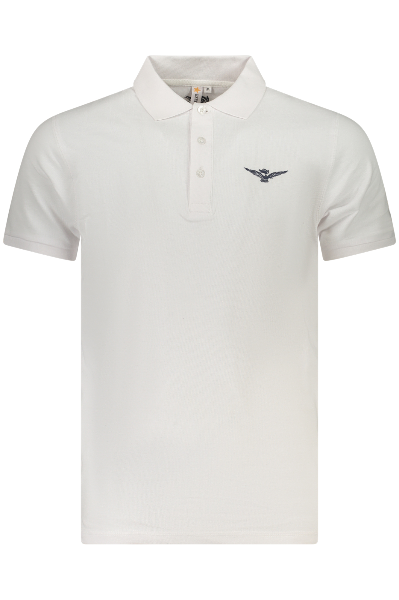 ESERCITO 1659 POLO MANICHE CORTE UOMO BIANCO