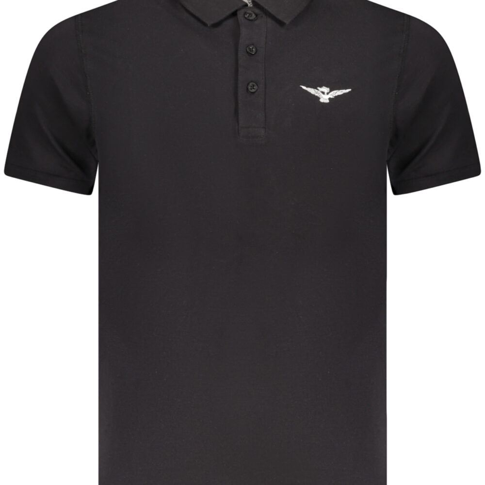 ESERCITO 1659 POLO MANICHE CORTE UOMO NERO