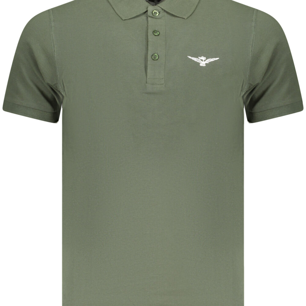 ESERCITO 1659 POLO MANICHE CORTE UOMO VERDE