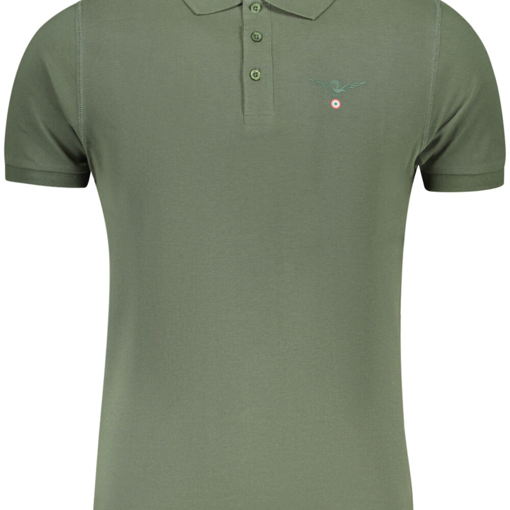 ESERCITO 1659 POLO MANICHE CORTE UOMO VERDE