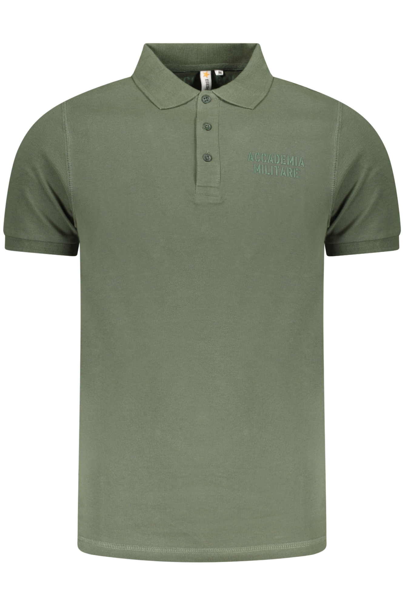ACCADEMIA MILITARE POLO MANICHE CORTE UOMO VERDE