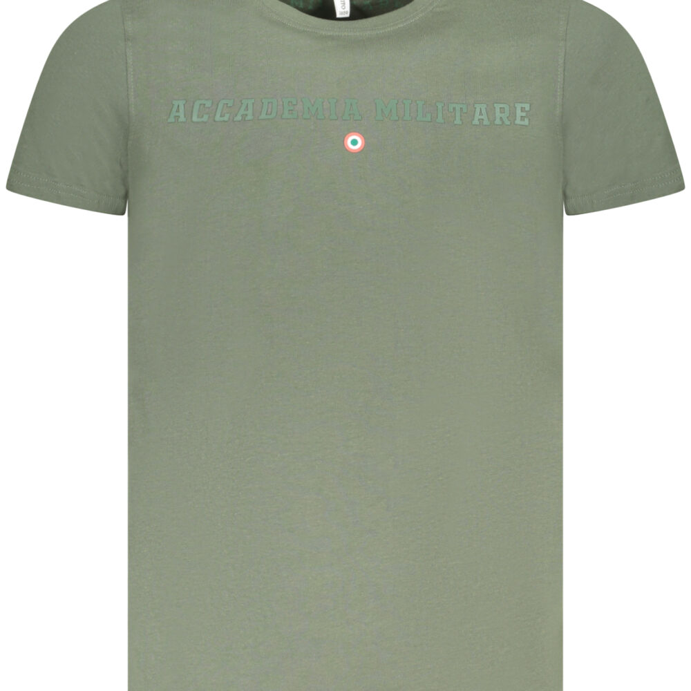 ACCADEMIA MILITARE T-SHIRT MANICHE CORTE UOMO VERDE