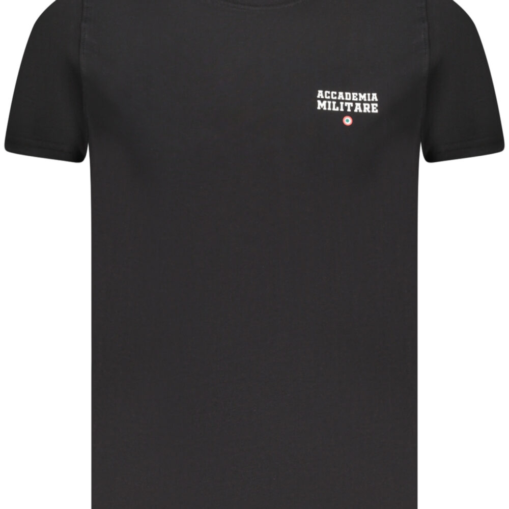ACCADEMIA MILITARE T-SHIRT MANICHE CORTE UOMO NERO