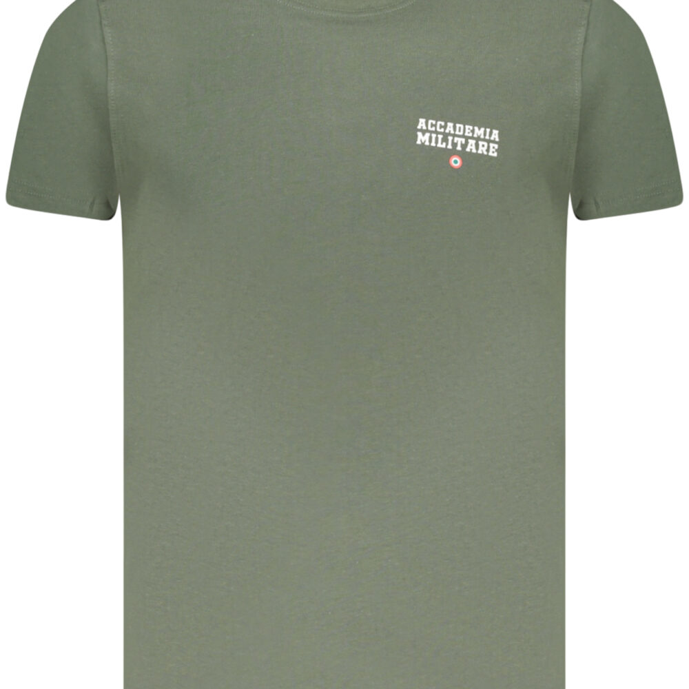 ACCADEMIA MILITARE T-SHIRT MANICHE CORTE UOMO VERDE