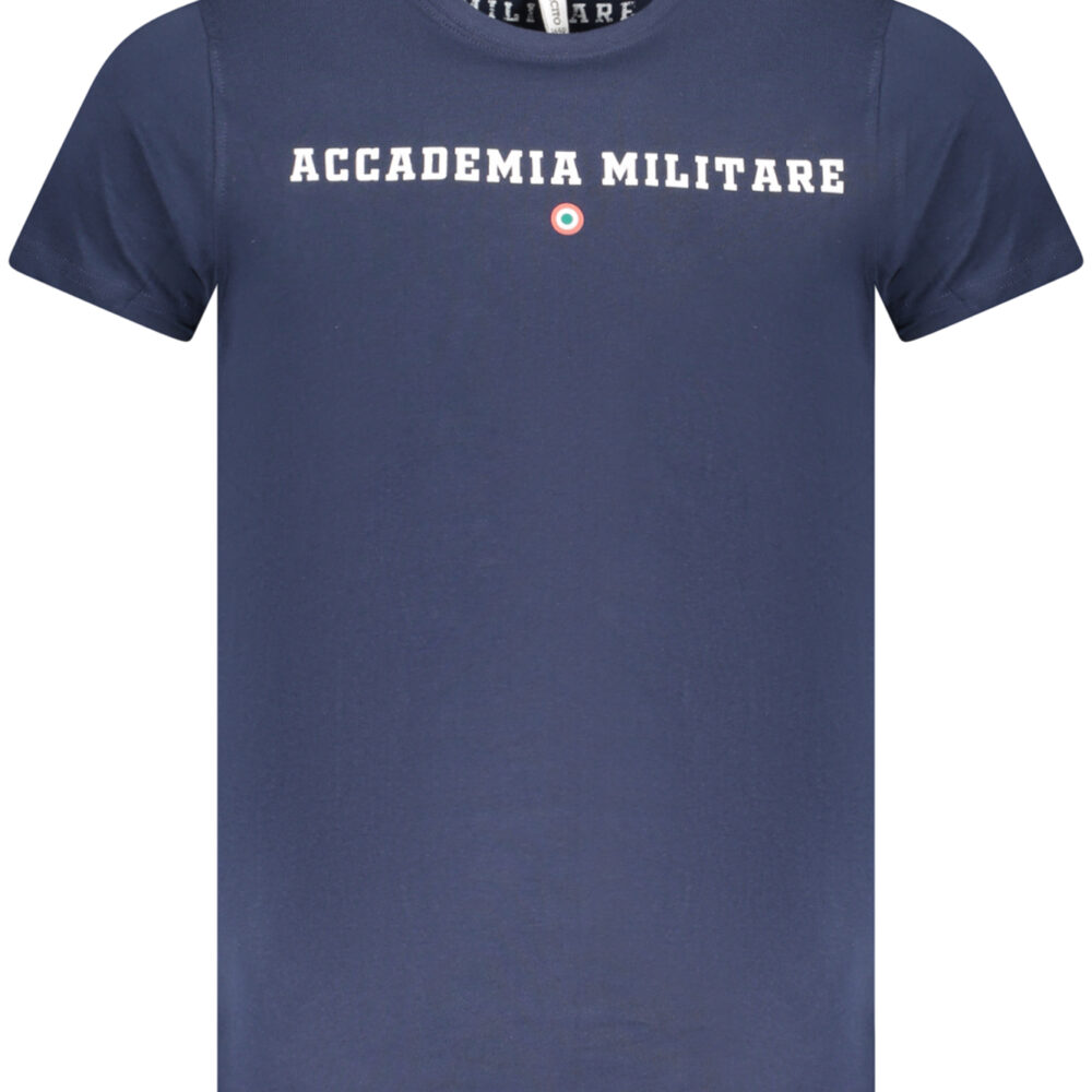 ACCADEMIA MILITARE T-SHIRT MANICHE CORTE UOMO BLU