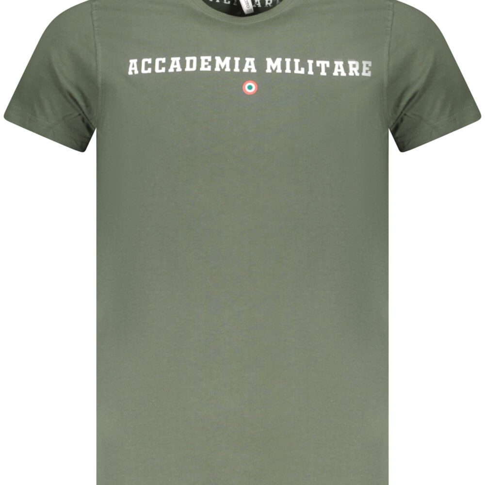 ACCADEMIA MILITARE T-SHIRT MANICHE CORTE UOMO VERDE