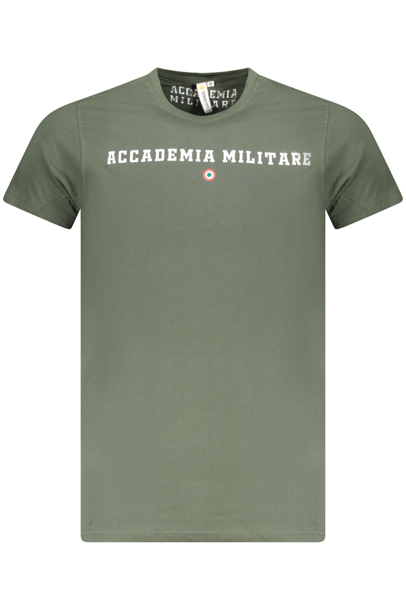 ACCADEMIA MILITARE T-SHIRT MANICHE CORTE UOMO VERDE