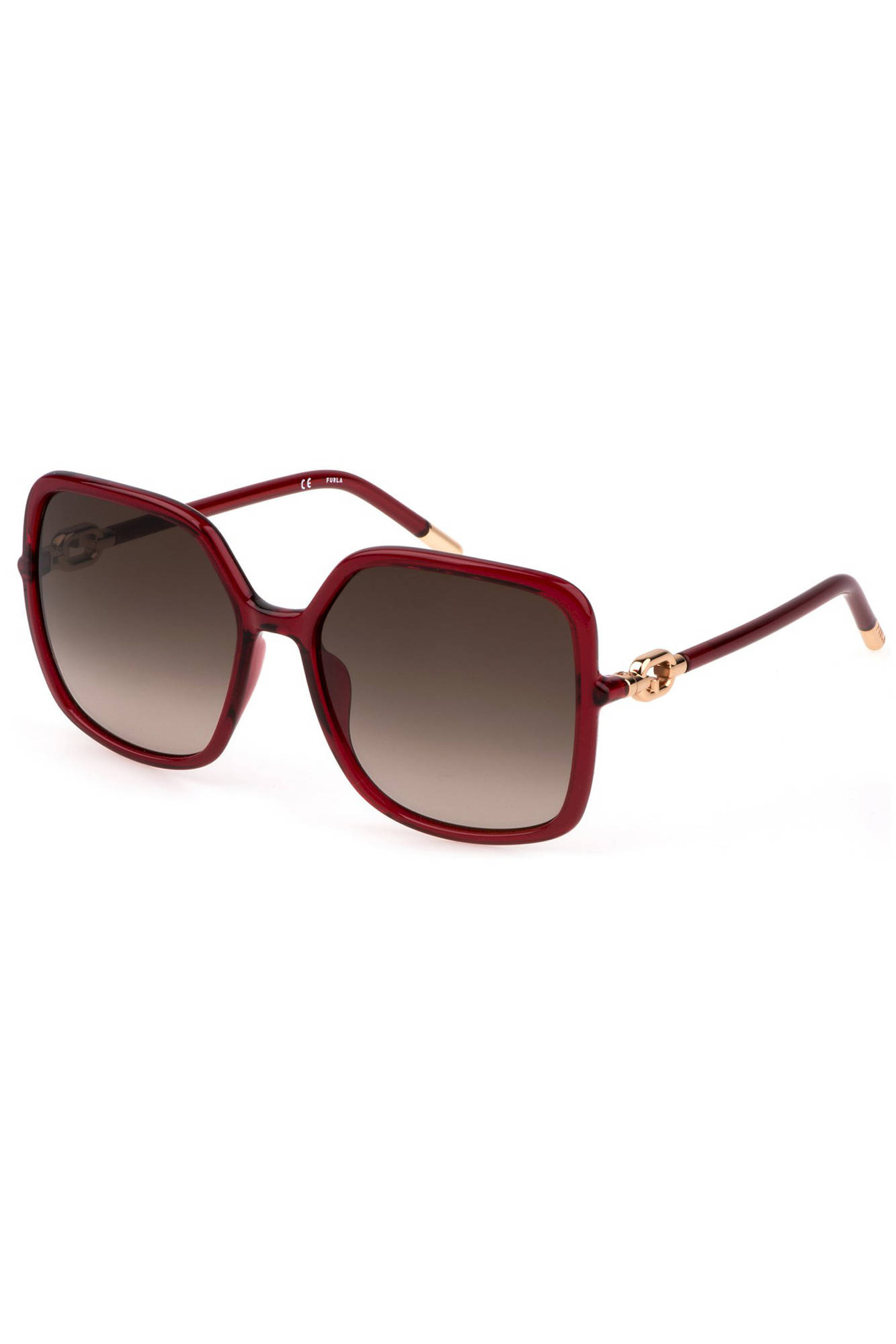 FURLA OCCHIALE DA SOLE DONNA ROSSO
