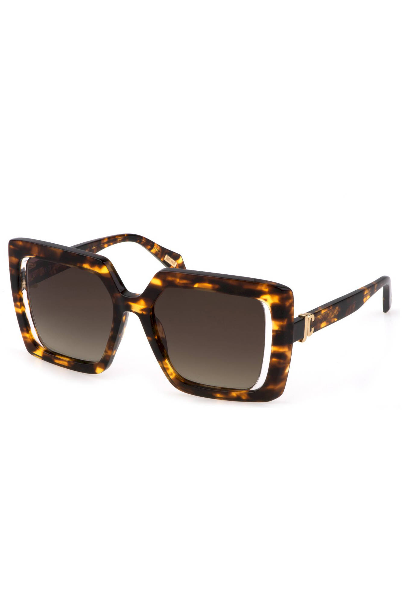 JUST CAVALLI OCCHIALE DA SOLE DONNA MARRONE