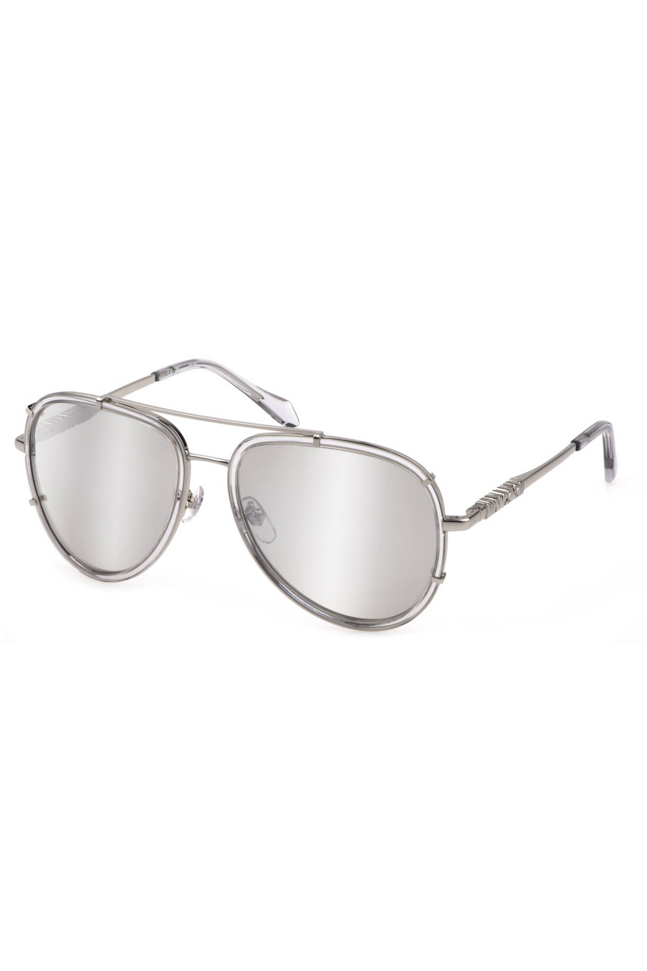 JUST CAVALLI OCCHIALE DA SOLE DONNA ARGENTO