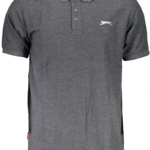 SLAZENGER POLO MANICHE CORTE UOMO GRIGIO