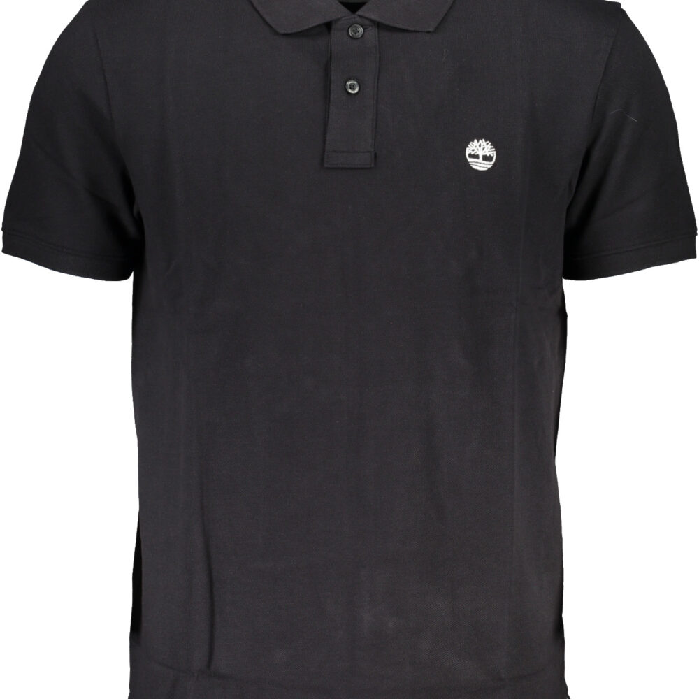 TIMBERLAND POLO MANICHE CORTE UOMO NERO