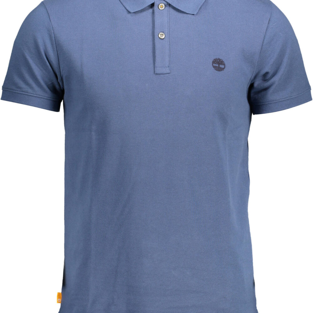 TIMBERLAND POLO MANICHE CORTE UOMO BLU