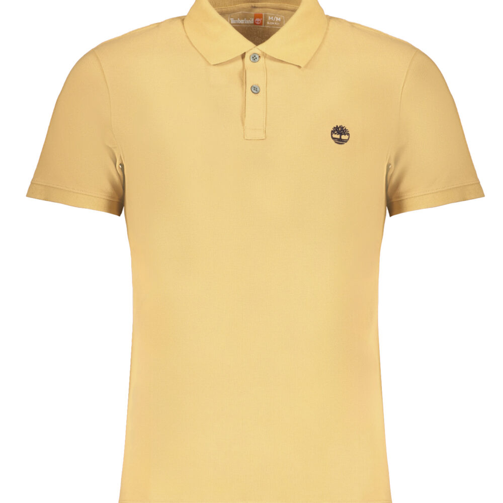TIMBERLAND POLO MANICHE CORTE UOMO BEIGE