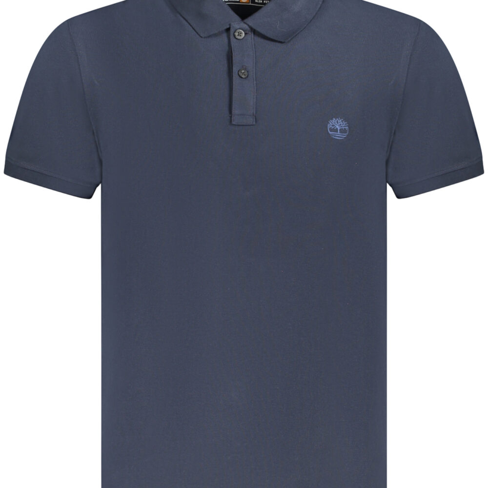 TIMBERLAND POLO MANICHE CORTE UOMO BLU
