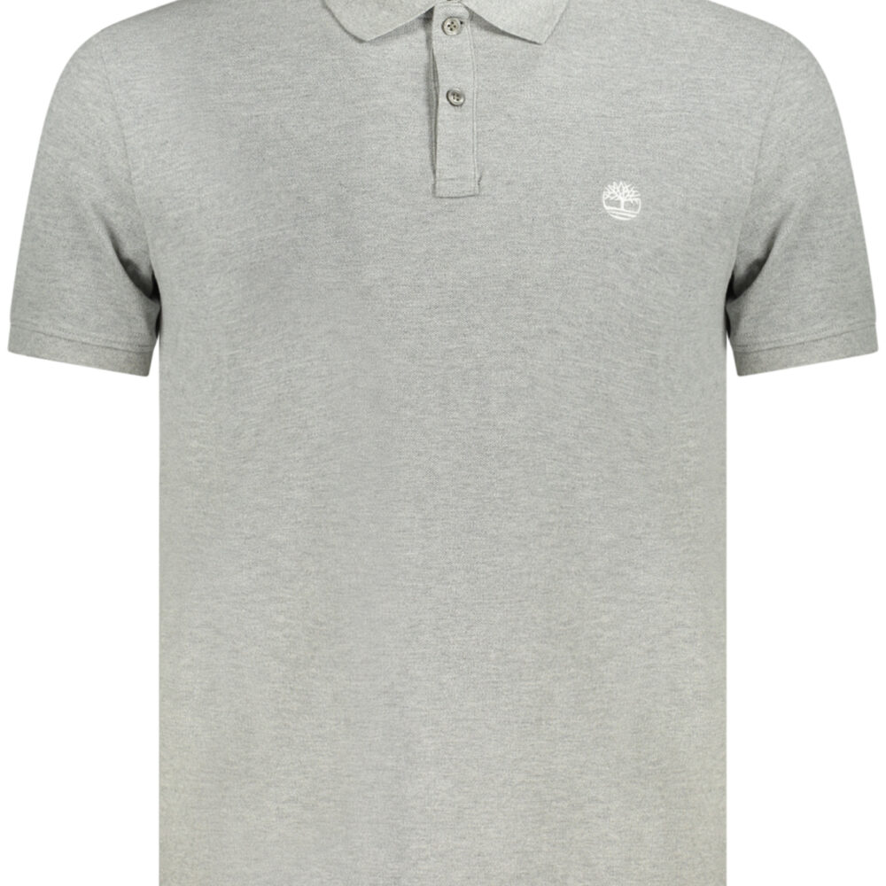 TIMBERLAND POLO MANICHE CORTE UOMO GRIGIO