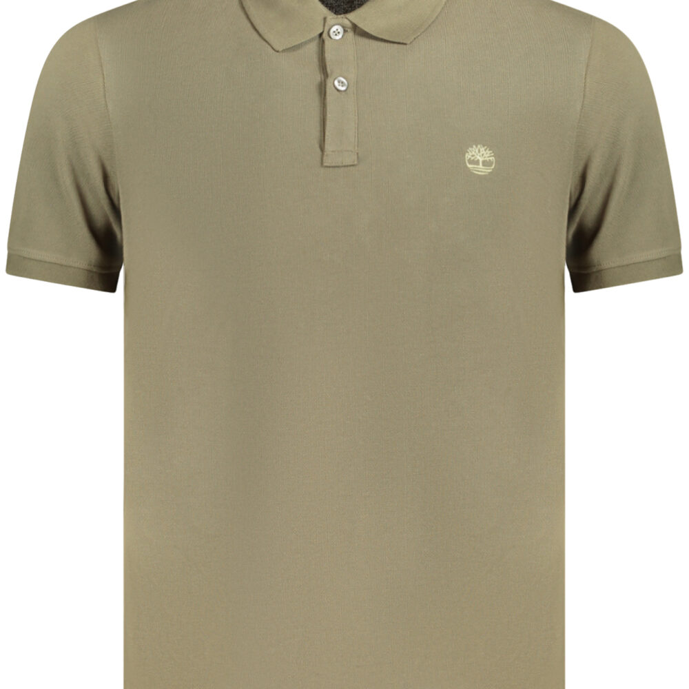 TIMBERLAND POLO MANICHE CORTE UOMO VERDE