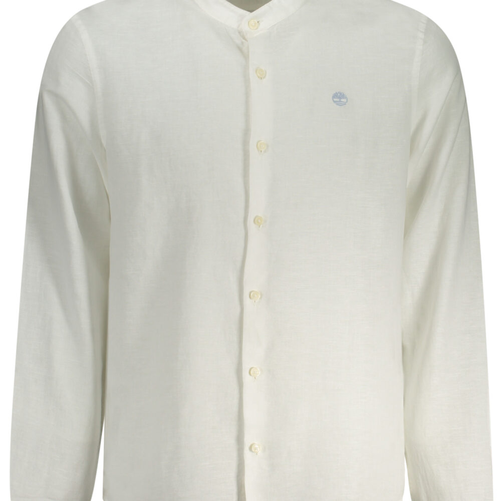 TIMBERLAND CAMICIA MANICHE LUNGHE UOMO BIANCO