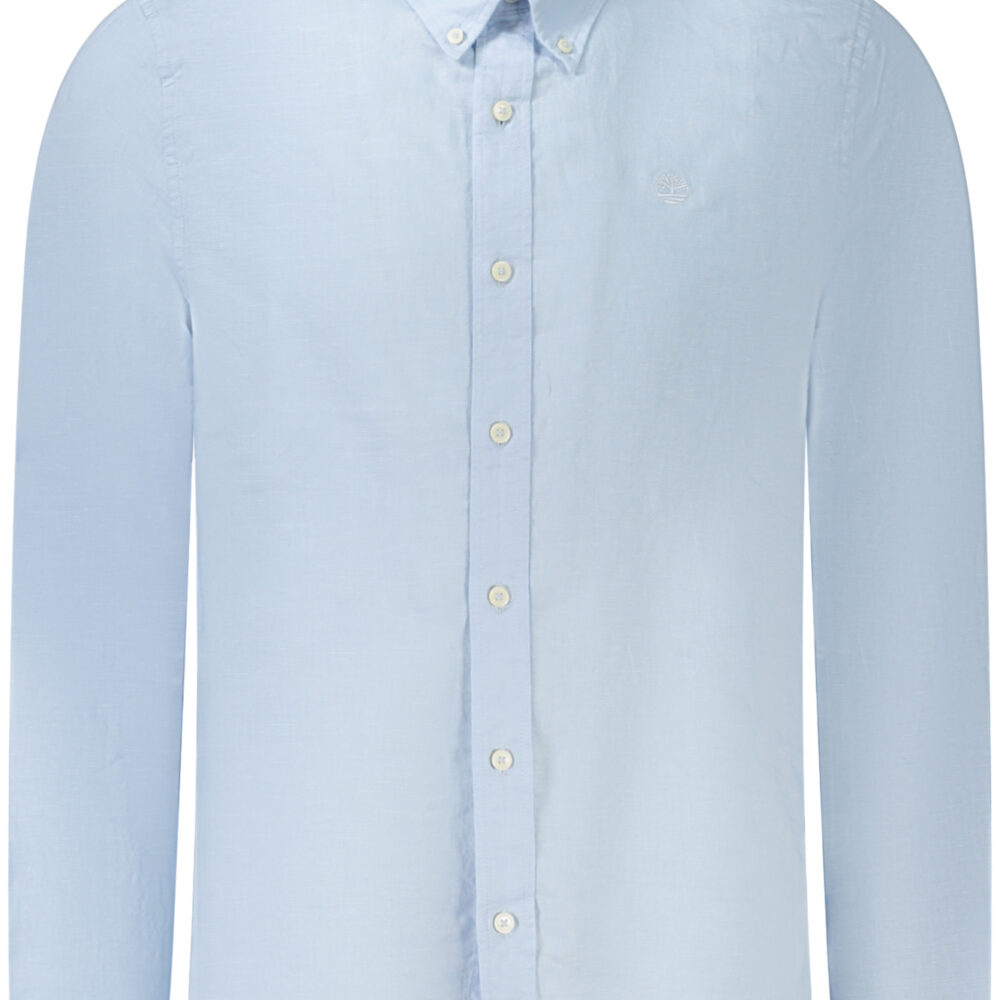 TIMBERLAND CAMICIA MANICHE LUNGHE UOMO AZZURRO