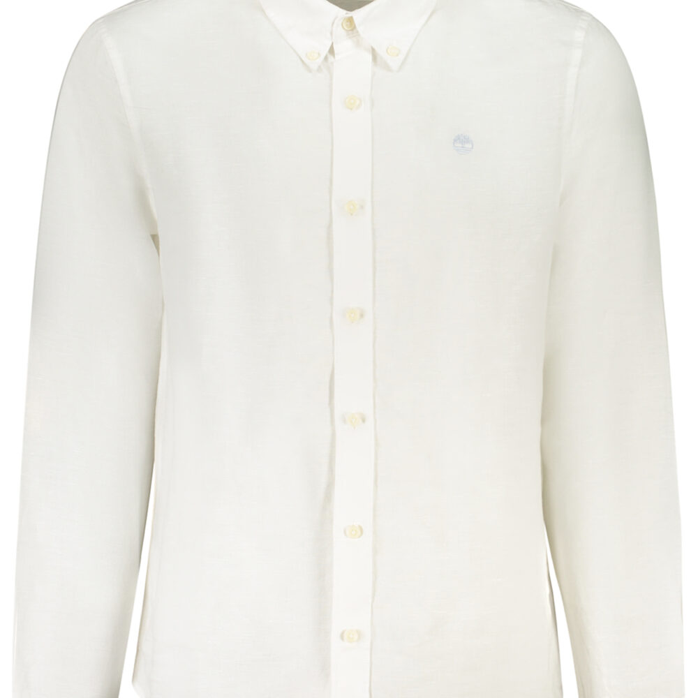 TIMBERLAND CAMICIA MANICHE LUNGHE UOMO BIANCO