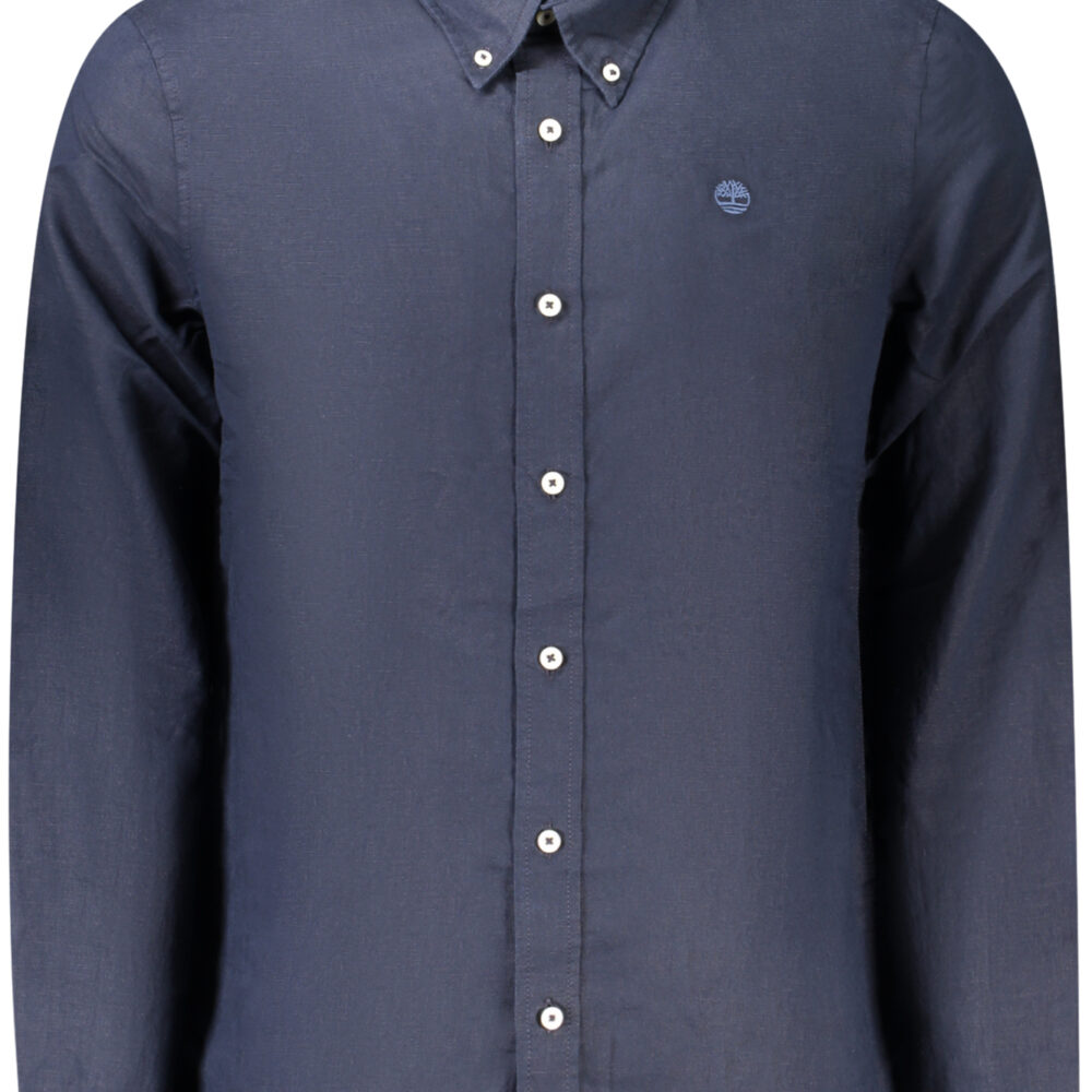 TIMBERLAND CAMICIA MANICHE LUNGHE UOMO BLU