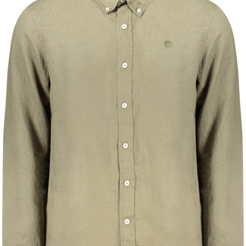 TIMBERLAND CAMICIA MANICHE LUNGHE UOMO VERDE