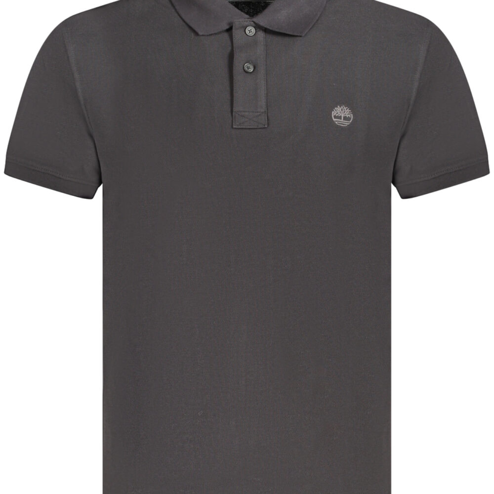 TIMBERLAND POLO MANICHE CORTE UOMO NERO