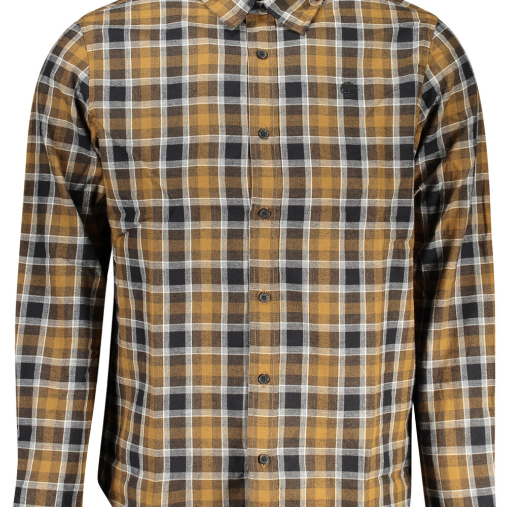 TIMBERLAND CAMICIA MANICHE LUNGHE UOMO MARRONE