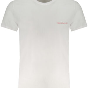 TRUSSARDI T-SHIRT MANICHE CORTE UOMO BIANCO