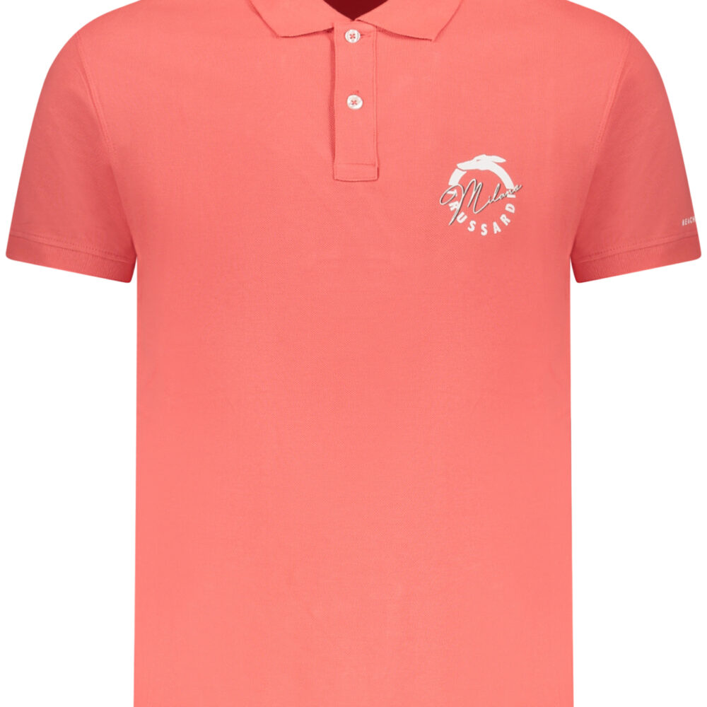 TRUSSARDI POLO MANICHE CORTE UOMO ROSA