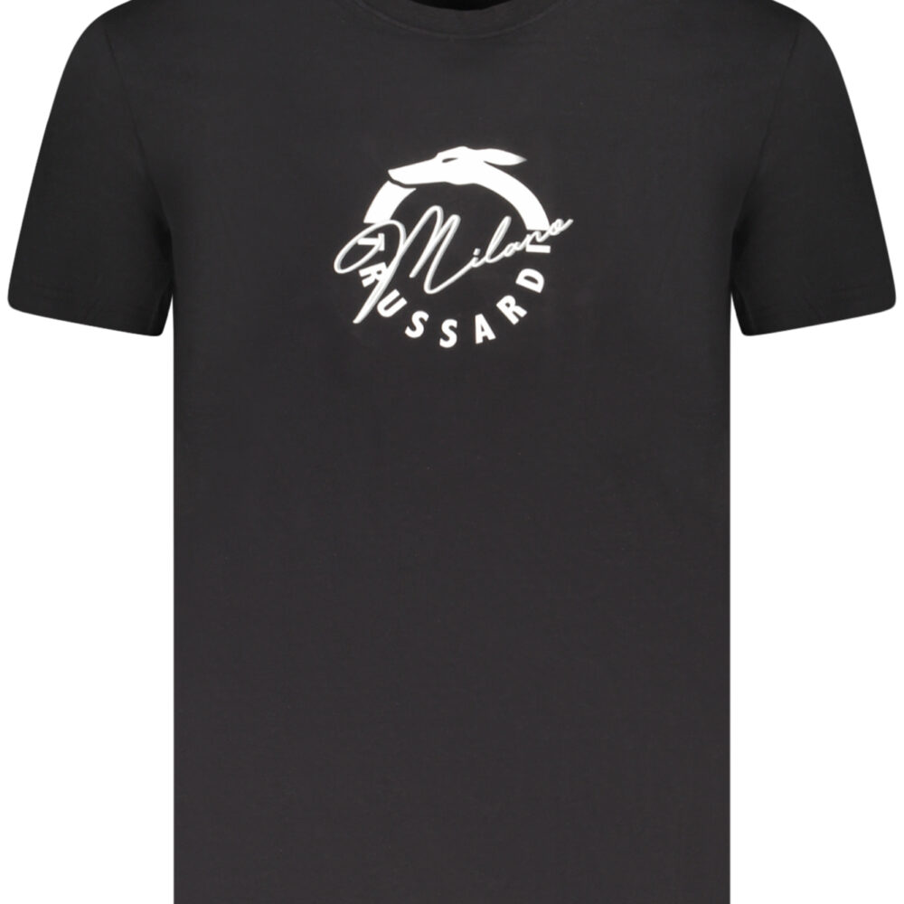 TRUSSARDI T-SHIRT MANICHE CORTE UOMO NERO